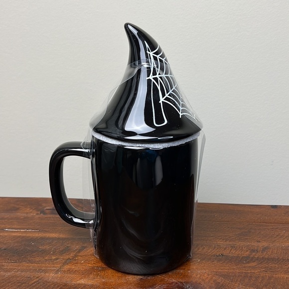 Rae Dunn “Caught in Your Web” Halloween Gnome Mug - Picture 4 of 8